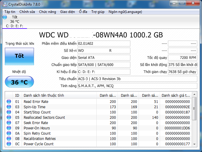 máy tính chậm, kiểm tra ổ cứng có bị bad không