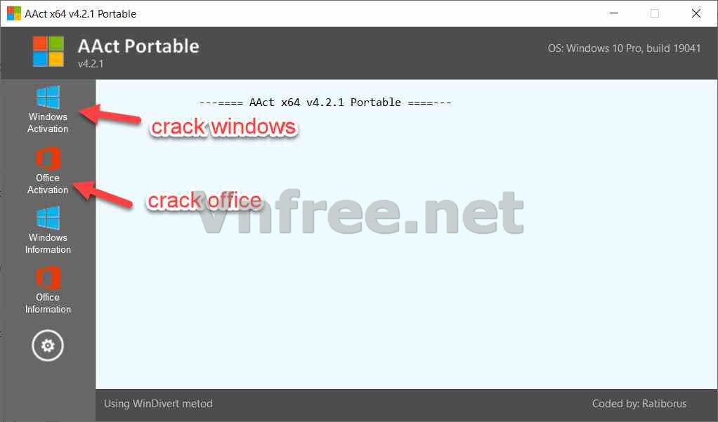 Kích hoạt Windows - Office với AAct