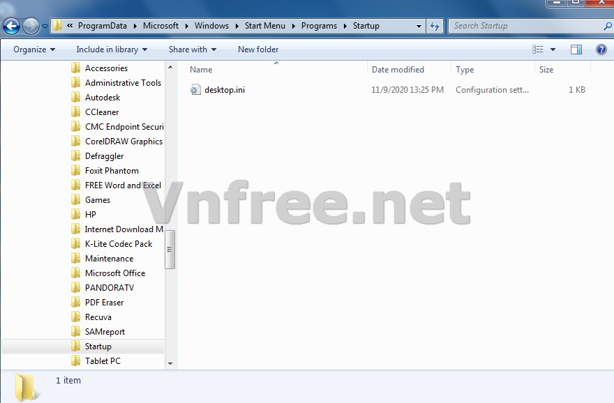 Xóa file desktop.in