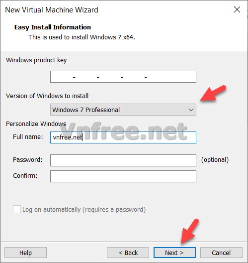 Hướng dẫn cài đặt Windows trên máy ảo Vmware chi tiết