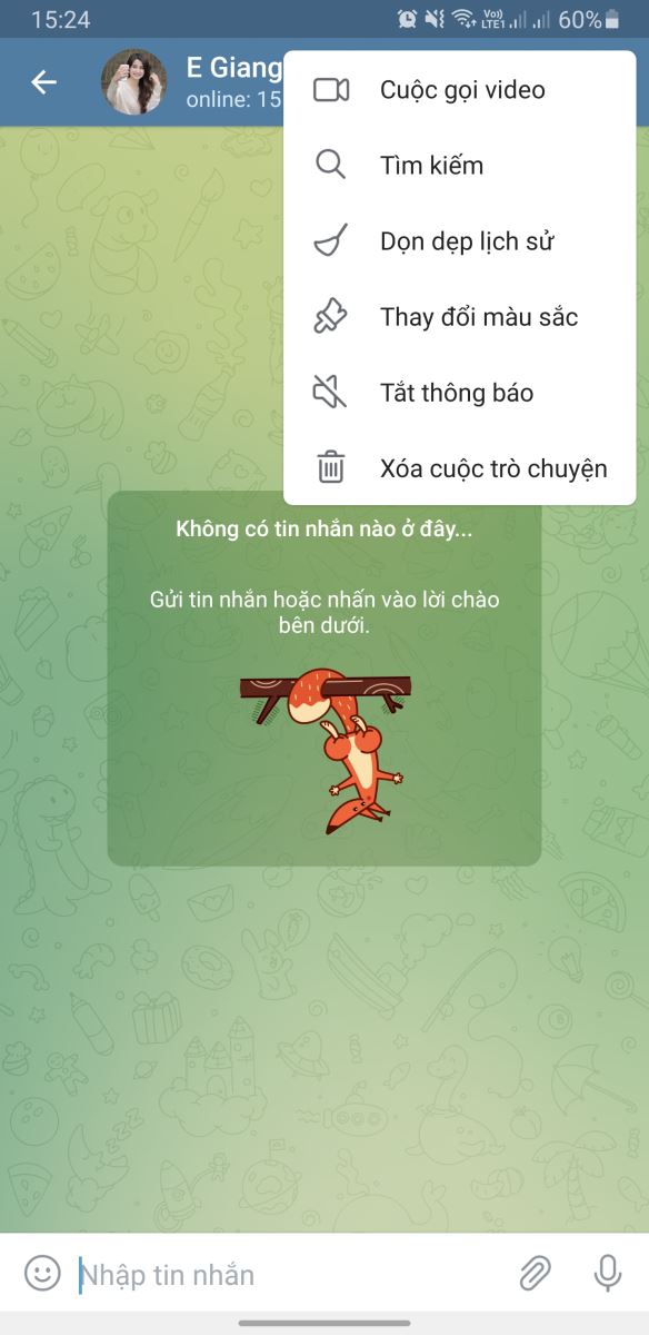 Cài tiếng việt cho telegram