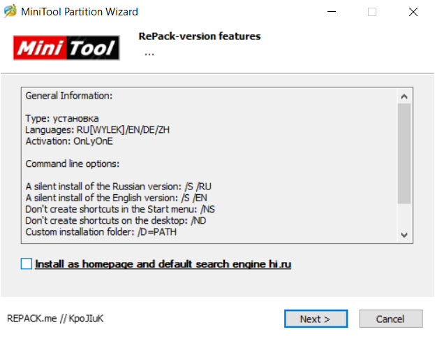 Hướng dẫn tải về và cài đặt MiniTool Partition Wizard 11.5 Full Key