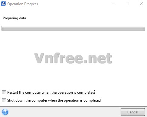 Cách tạo file Ghost với phần mềm Acronis True Image
