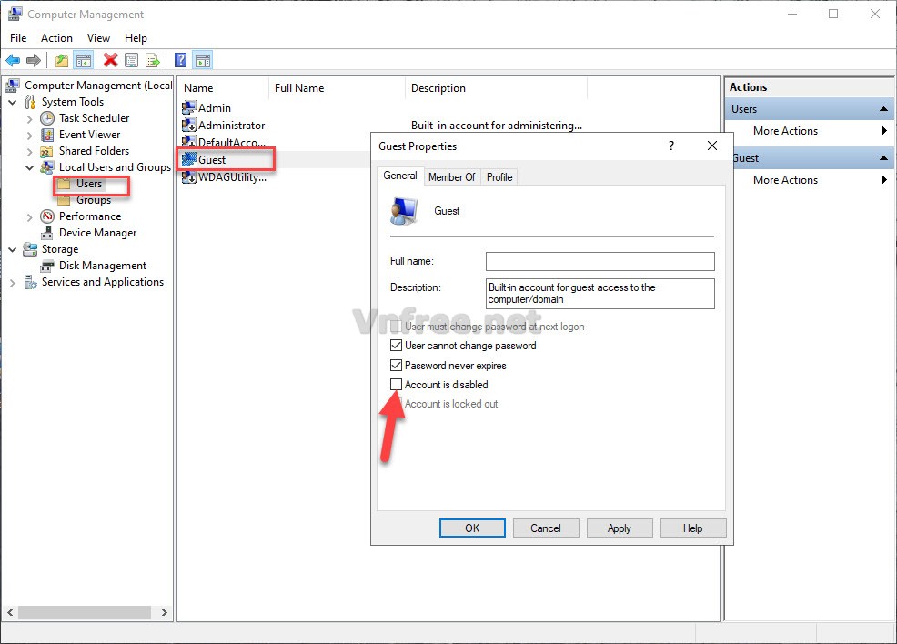 Bỏ mật khẩu khi chia sẻ file, máy in trên win 10