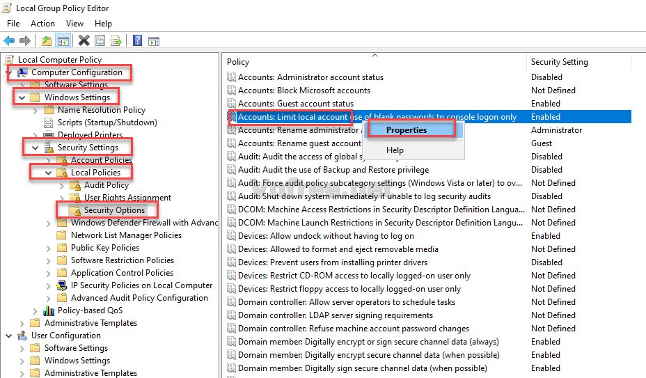 Bỏ mật khẩu khi chia sẻ file, máy in trên win 10