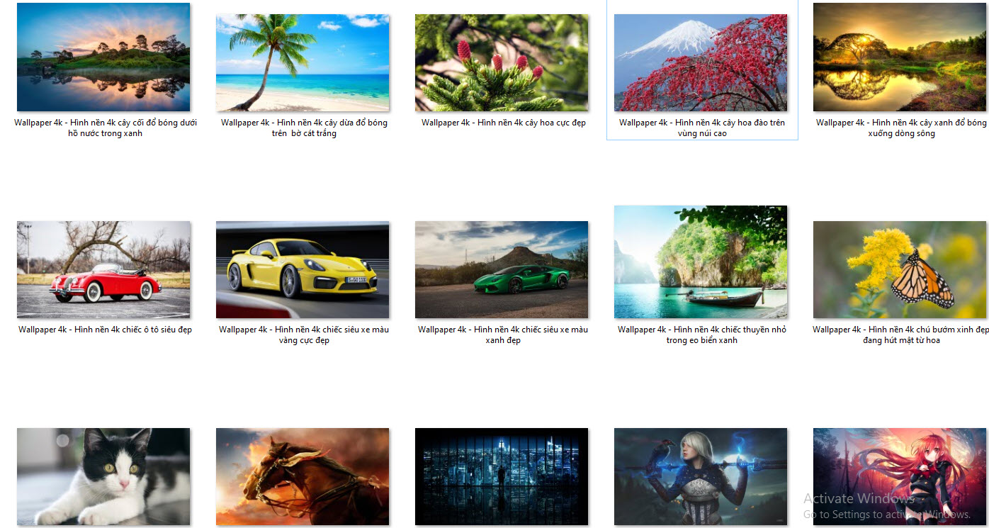 Hình nền 4k cực đẹp, siêu nét cho máy tính Laptop, Desktop